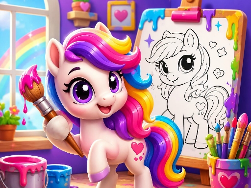 Colorful Pony Paradise