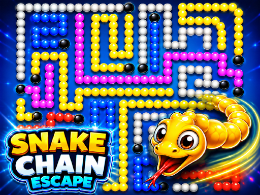 Colorful Snake Chain Challenge