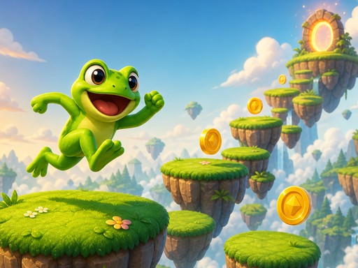 Frog Parkour: Island Adventures