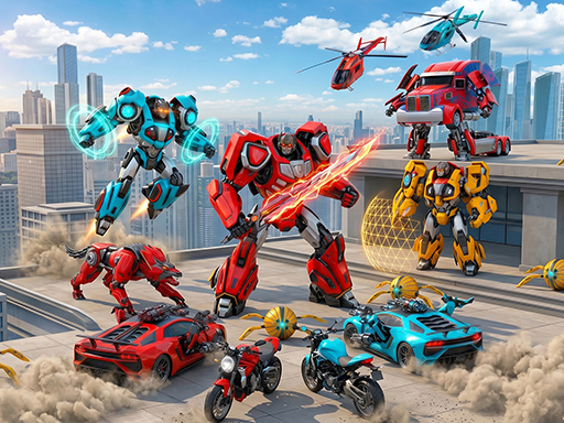 Transforming Robots: City Battle