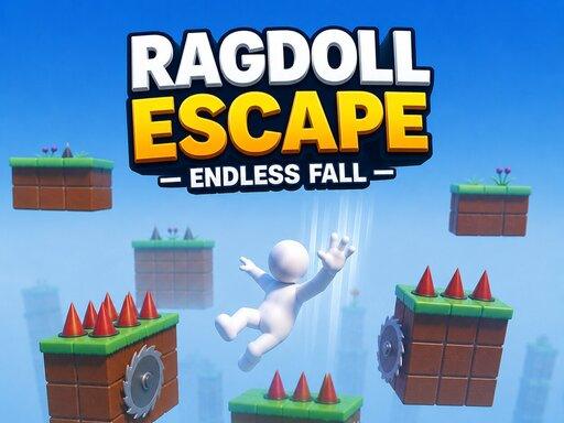 Ragdoll Rush: Neon Descent