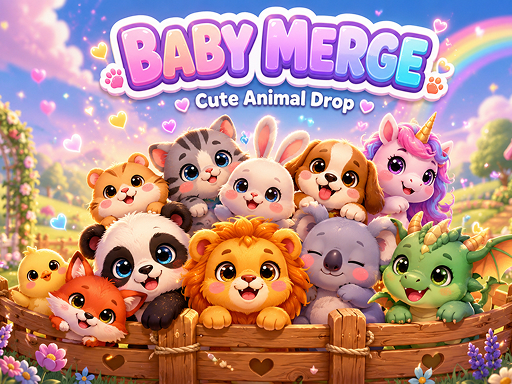 Cute Animal Merge Challenge