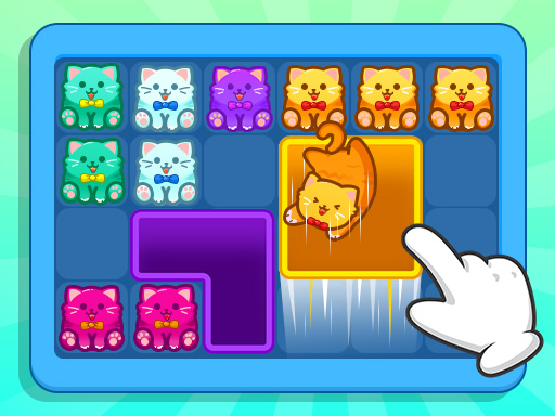 Colorful Cat Puzzle Challenge