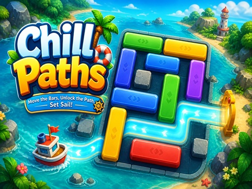 Frozen Pathways: A Puzzle Quest