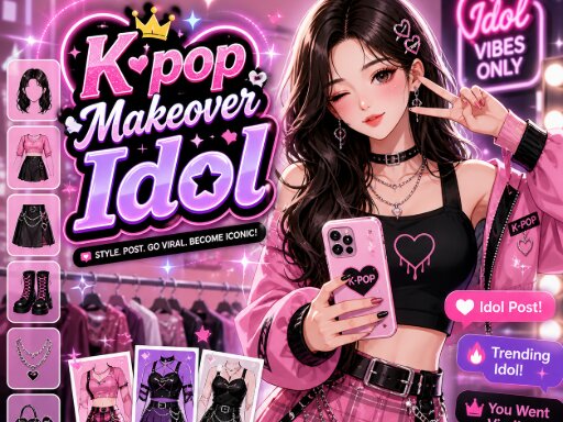 K-Pop Idol Stylist Challenge
